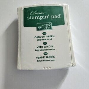 Stampin’ Up! Garden Green Classic Stamp Ink Pad SEALED New